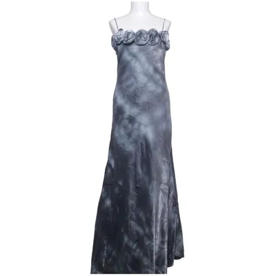 Aftenkjole (Grå) fra Yves Calin Polyester, Viscose