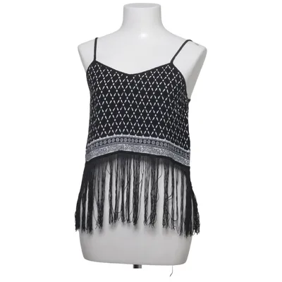 Linne (Svart, Vit) från H&M Coachella Polyester, Viskos