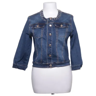 Spijkerjas (Blauw) van Farfallina Katoen, Elastaan