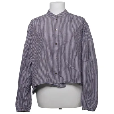 Blouse (Brown, Blue, White) from Britt Sisseck Cotton