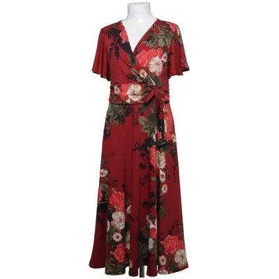 Klänning (Röd, Flerfärgad) från Top Vintage Elastan, Polyester