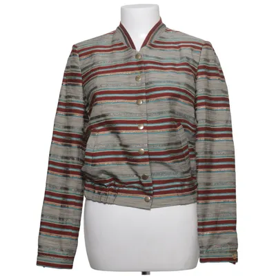 Jacke (Mehrfarbig) von Sézane Acetat, Baumwolle, Metallfaser, Viskose