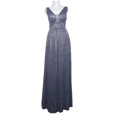 Maxi jurk (Blauw) van Apart Glamour Elastaan, Metallvezel, Polyester