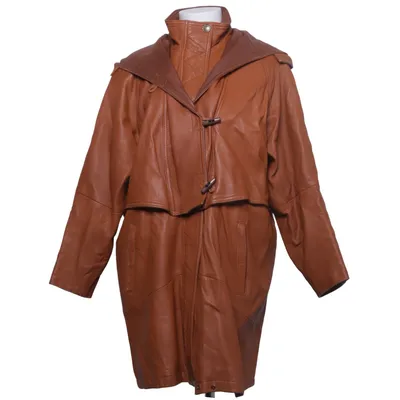 Veste en cuir (Marron) de Vogue Viscose