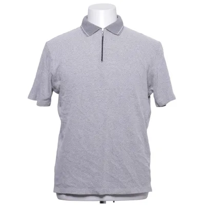 Polo shirt (Gray, White) from Point of Italy Cotton
