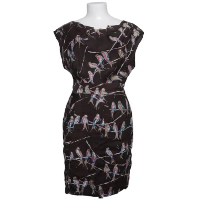 Kjole (Brun, Flerfarvet) fra Great Plains Cupro, Modal, Polyester
