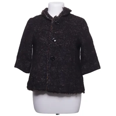 Jacke (Braun) von Zara Woman Alpakawolle, Mohair, Polyamid, Viskose