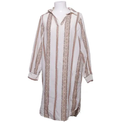 Tunic (White, Beige, Gold) from Farfalla Cotton, Polyester