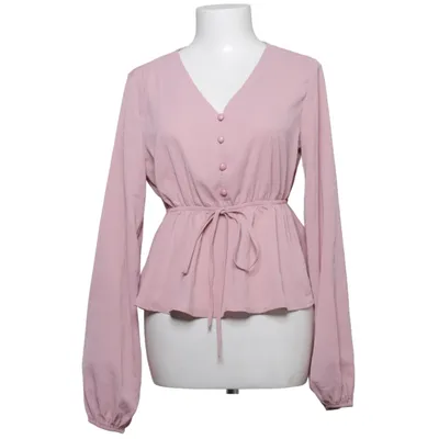 Peplumtopp (Rosa) från Shein Polyester