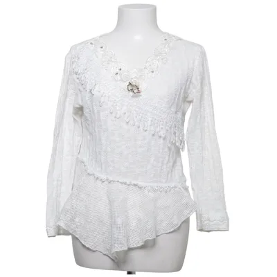 Blus (Vit) från Zba Bomull, Polyester