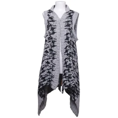 Vest (Gray, Black) from Gwynedds Acrylic, Alpaca wool, Viscose