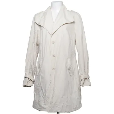 Trenchcoat (Beige) från Mark Adam Bomull, Polyamid, Polyester