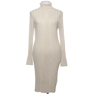 Turtleneck dress (Beige) from Abollria Polyamide, Polyester, Viscose