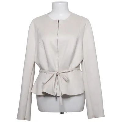 Jakke (Beige) fra Zara Elastan, Polyester