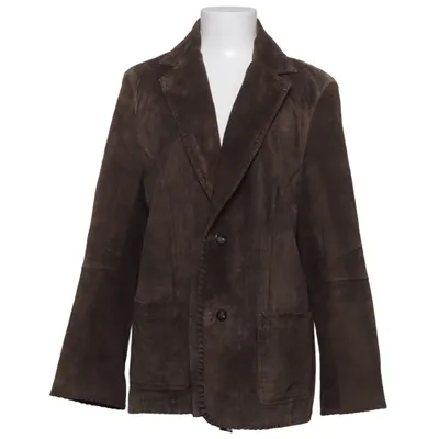Læderblazer (Brun) fra Betty Barclay Læder