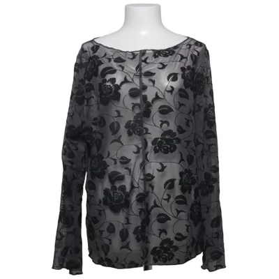 Blouse (Zwart, Grijs) van Bonprix Elastaan, Polyester