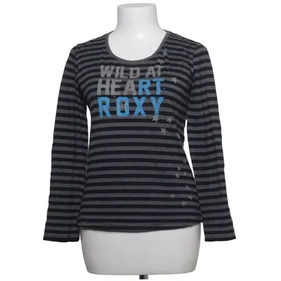Långärmad t-shirt (Svart, Grå) från Roxy Bomull, Polyester, Viskos