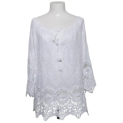 Top (Wit) van Caroline Biss Katoen, Polyester, Zijde