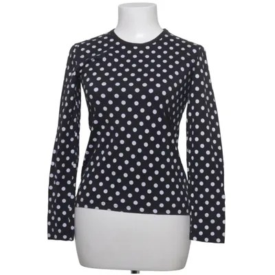 Long sleeve T-shirt (Black, White) from Marimekko Cotton