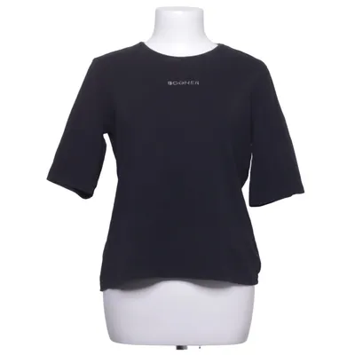 T-shirt (Zwart) van Bogner Katoen