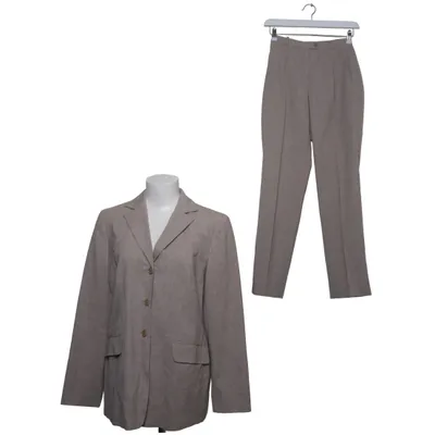 Kostym (Beige) från Sandra Pabst Elastan, Ull