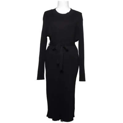 Wrap dress (Black) from New Look Maternity Polyester, Viscose
