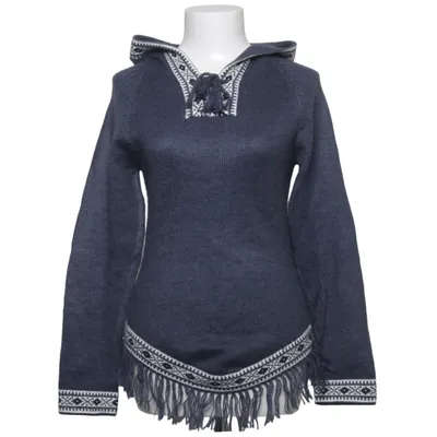 Huvtröja (Blå, Vit) från Alpaca Alpackaull