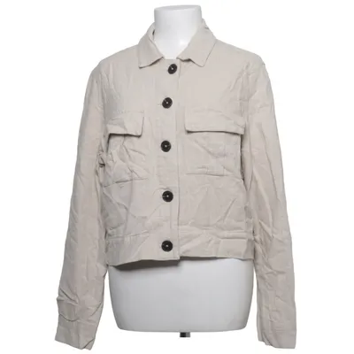 Veste (Beige) de New Look Coton, Lin, Polyester, Viscose
