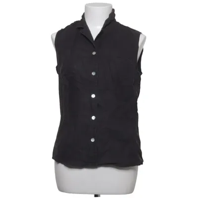 Kortärmad skjorta (Svart) från Hennes Collection Linne