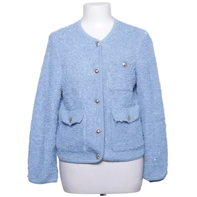 Cardigan (Bleu) de Maje Coton, Polyamide, Viscose
