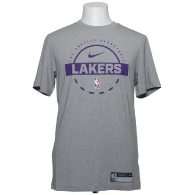 T-shirt (Gray, Purple) from Nike Elastane, Lyocell, Polyester