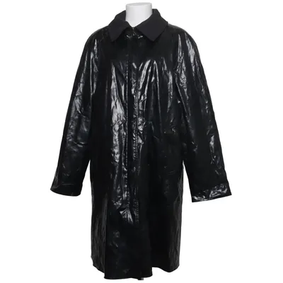 Regenjas (Zwart) van Herluf Design Polyester, Polyurethaan, Wol