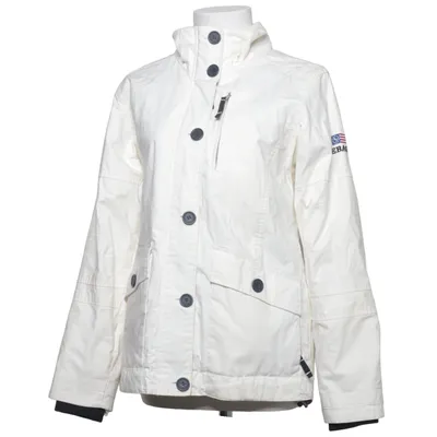 Jakke (Hvid, Sort) fra Sebago Marine Classics Bomuld, Polyester