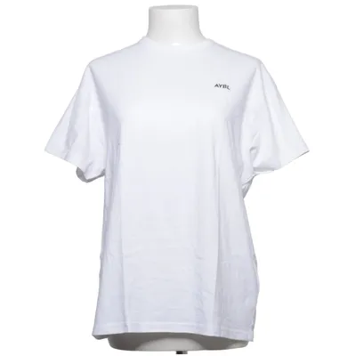 T-shirt (Wit) van AYBL Katoen, Polyester