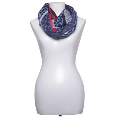 écharpe circulaire (Bleu, Rouge, Multicolore) de Tchibo Polyester