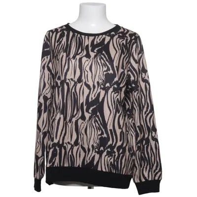 Collegetröja (Svart, Beige) från VA Milano Elastan, Polyester