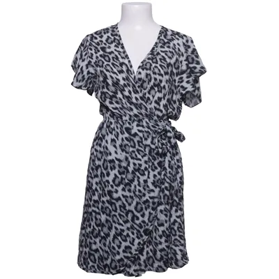Robe portefeuille (Noir, Gris) de Zauberstern Viscose