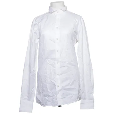 Shirt (Wit) van Sartorial Leisure by Oscar Jacobson Katoen