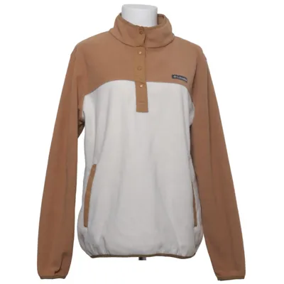 Fleece sweater (Brown, White) from Columbia Polyester