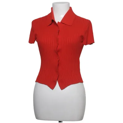 Short sleeve shirt (Red) from Zara Viscose