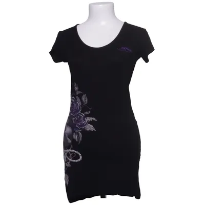 Kleid (Schwarz, Lila) von Ed Hardy Elasthan, Viskose