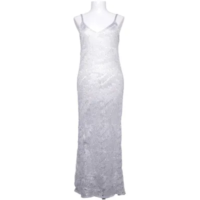 Kjole (Sølv) fra Zara Polyester