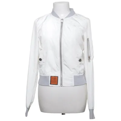 Bomber jacket (White, Gray) from Bombers Polyester