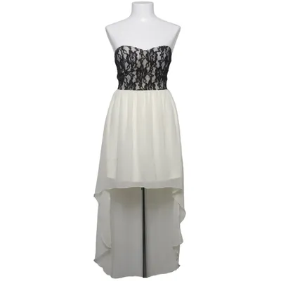 Cocktailjurk (Beige, Zwart) van Rare London Polyester, Viscose