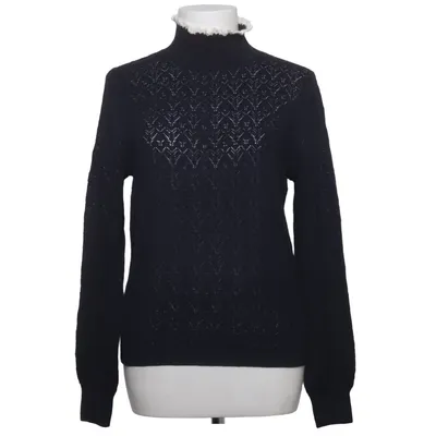 Strickpullover (Schwarz) von La Maille Sézane Merinowolle