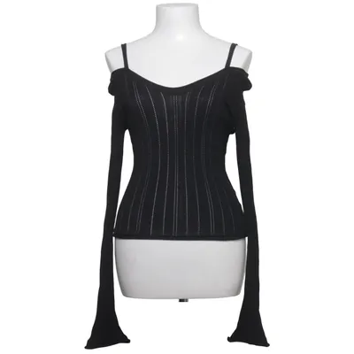 Top (Zwart) van H&M Studio Polyamide, Viscose
