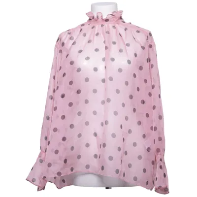 Blouse (Pink, Black) from Zara Polyester