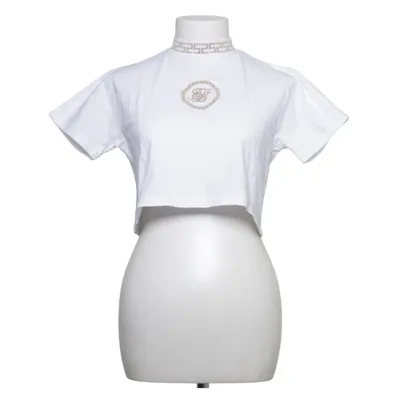 Top (Wit) van SikSilk Katoen