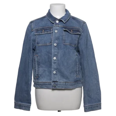 Denimjakke (Blå) fra Dawn Elastan, Genanvendt polyester, Tencel