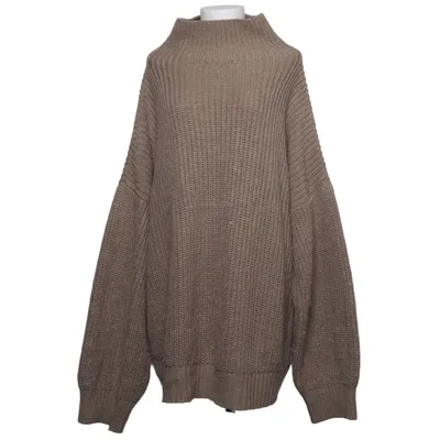 Rollkragenpullover (Beige) von Karo Kauer Acryl, Wolle